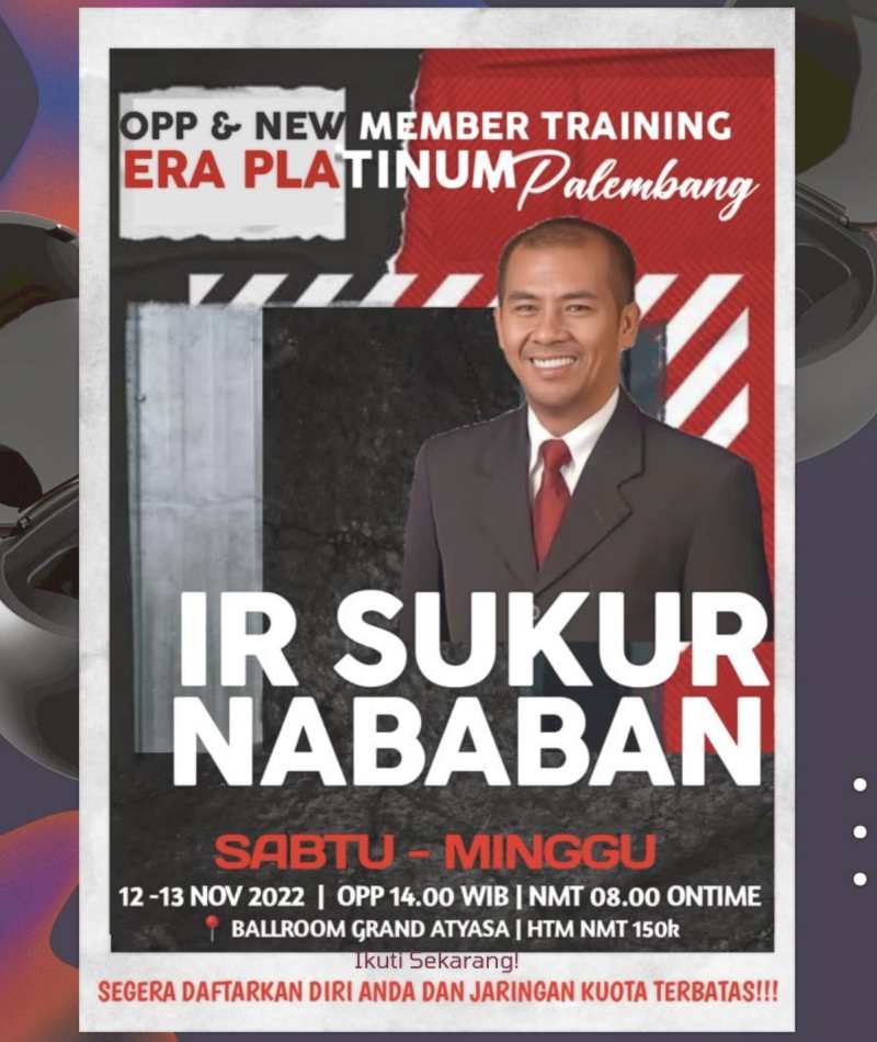 opp training member mss palembang