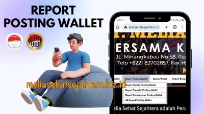 Report Posting Wallet Untuk Cek Semua Laporan Saldo Wallet